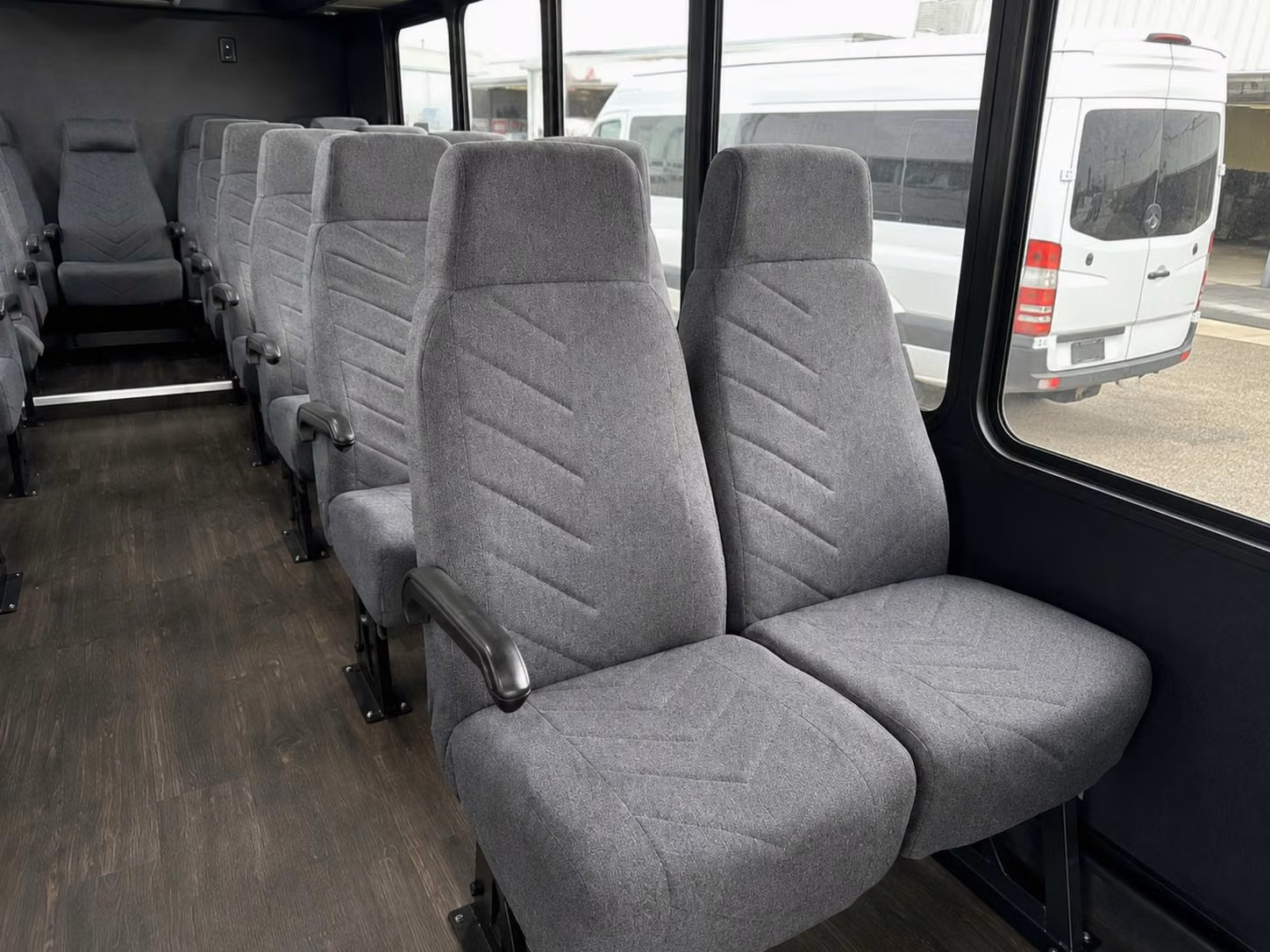 20 passenger minibus interior
