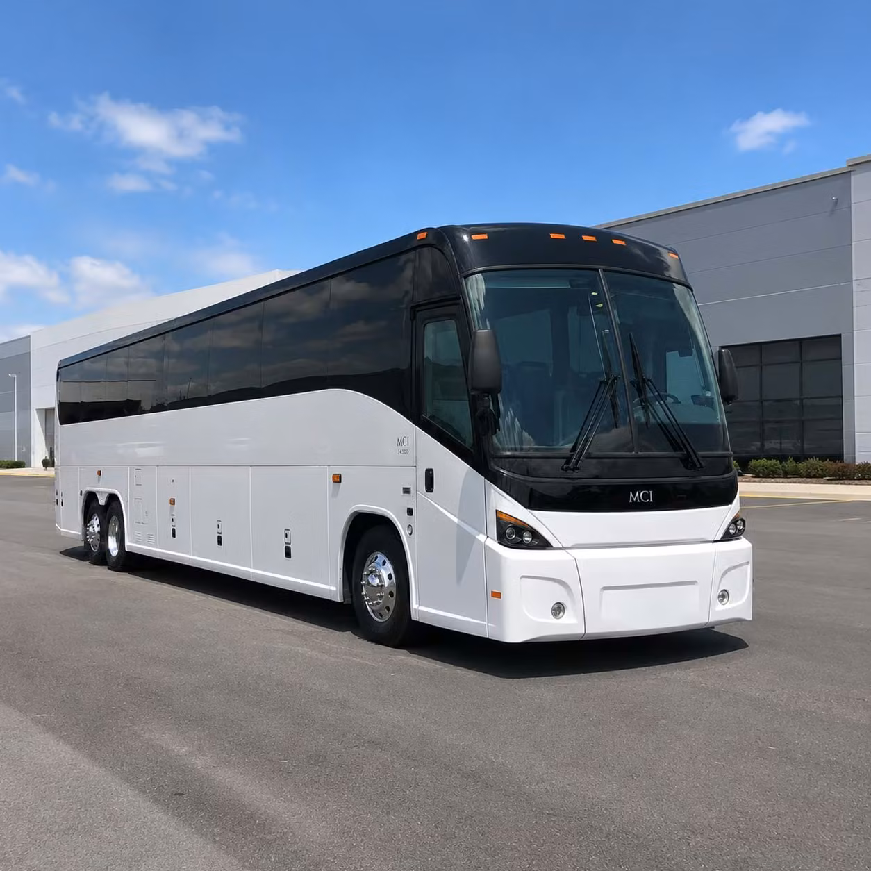 56 passenger charter bus