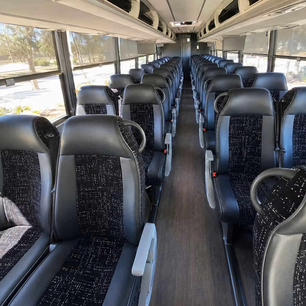thousand oaks charter bus interior
