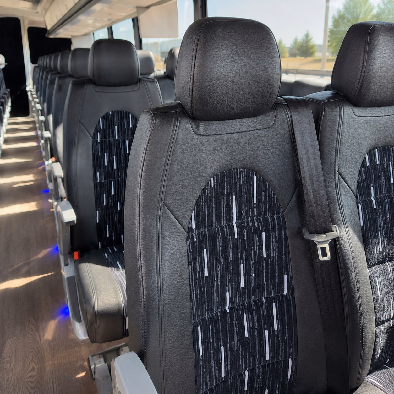thousand oaks charter bus rental interior