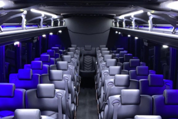 Thousand Oaks Charter Bus Interior